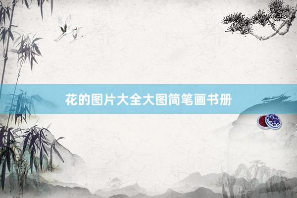 花的图片大全大图简笔画书册